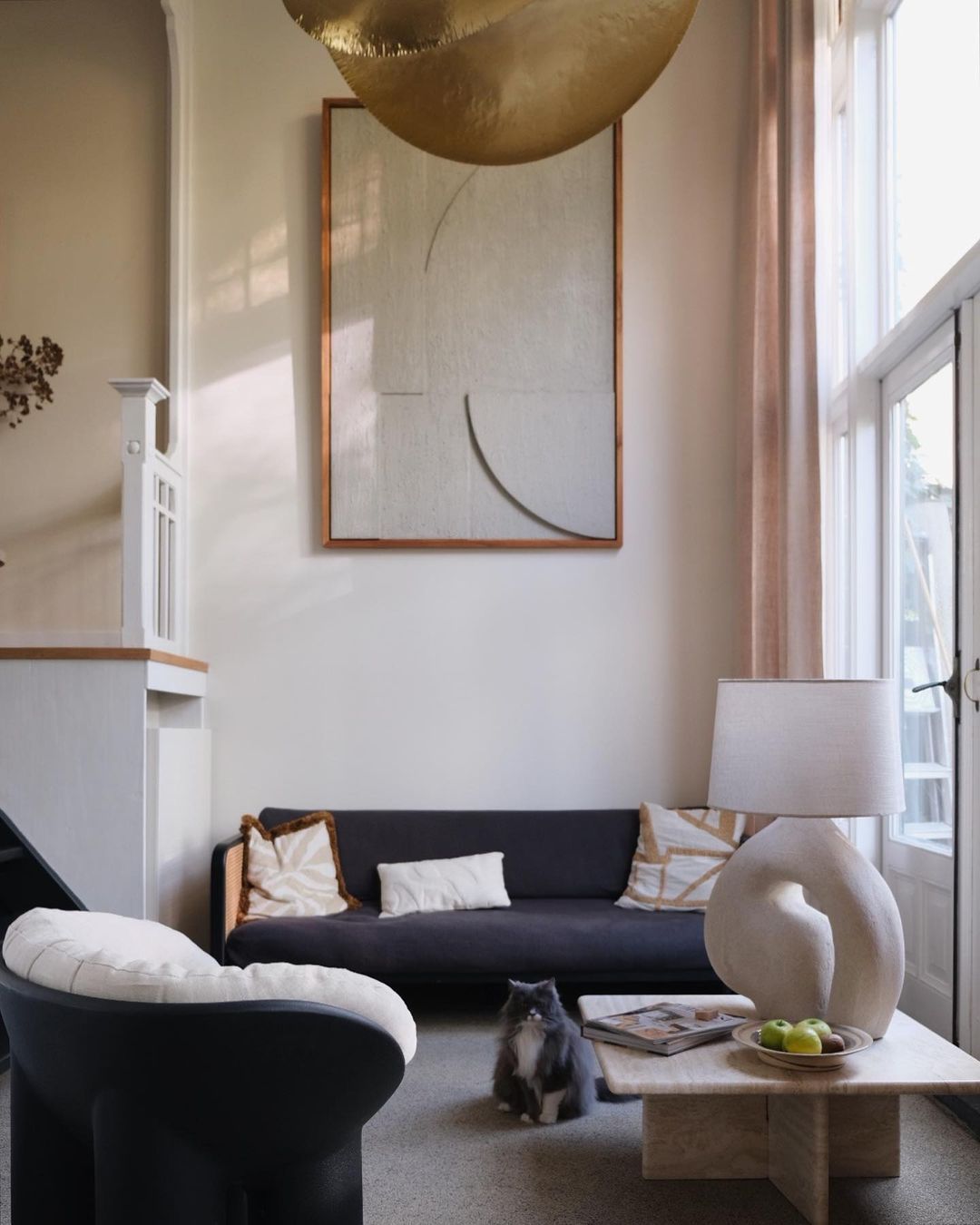 Salón minimalista