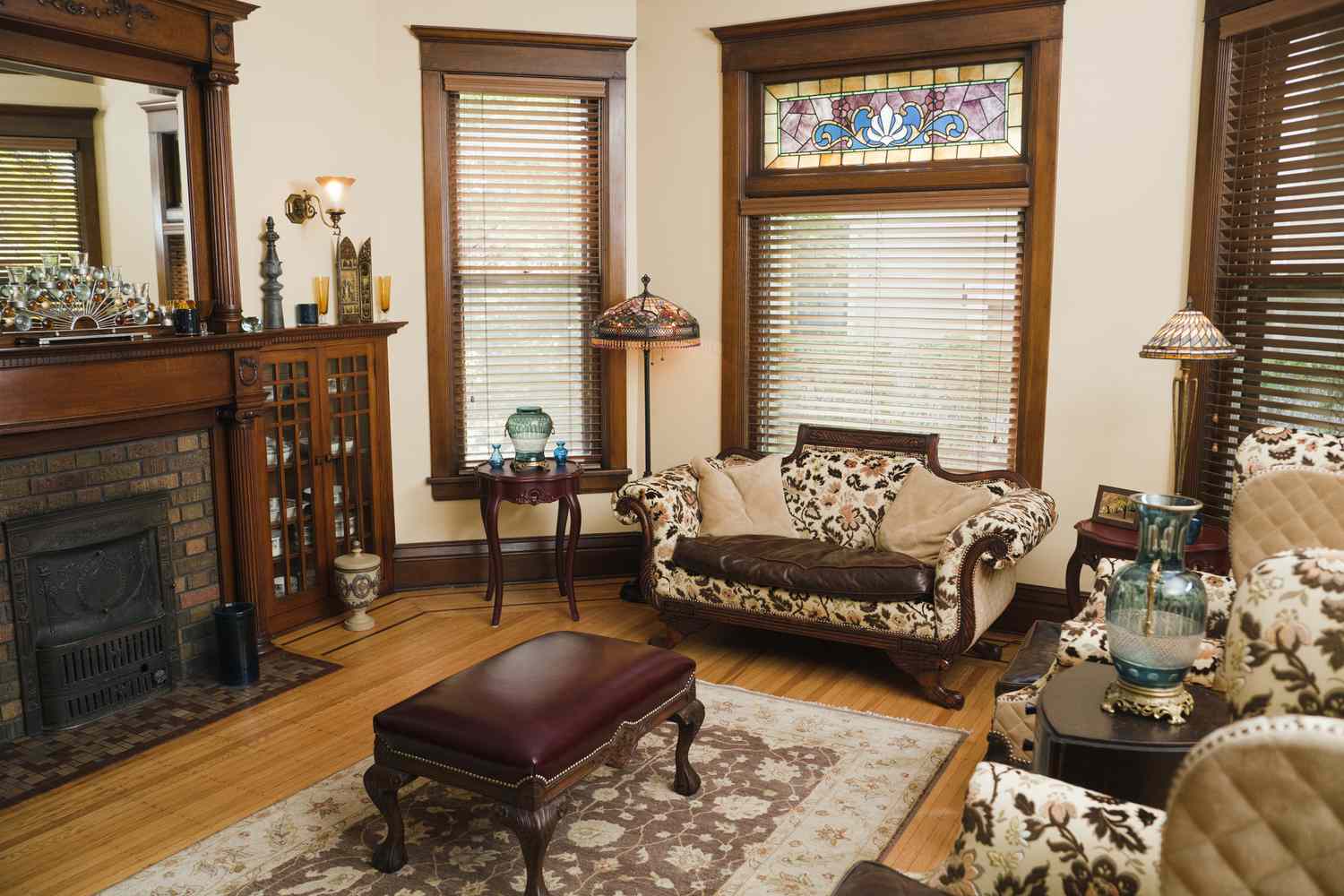 Salón de estilo victoriano.