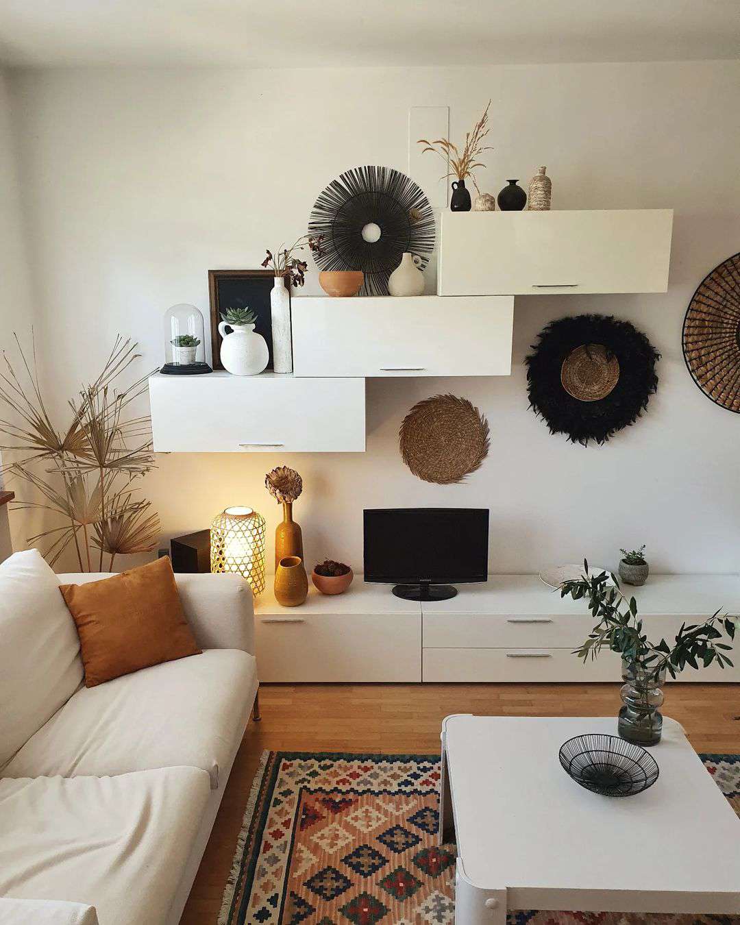 Salón Boho Minimalista