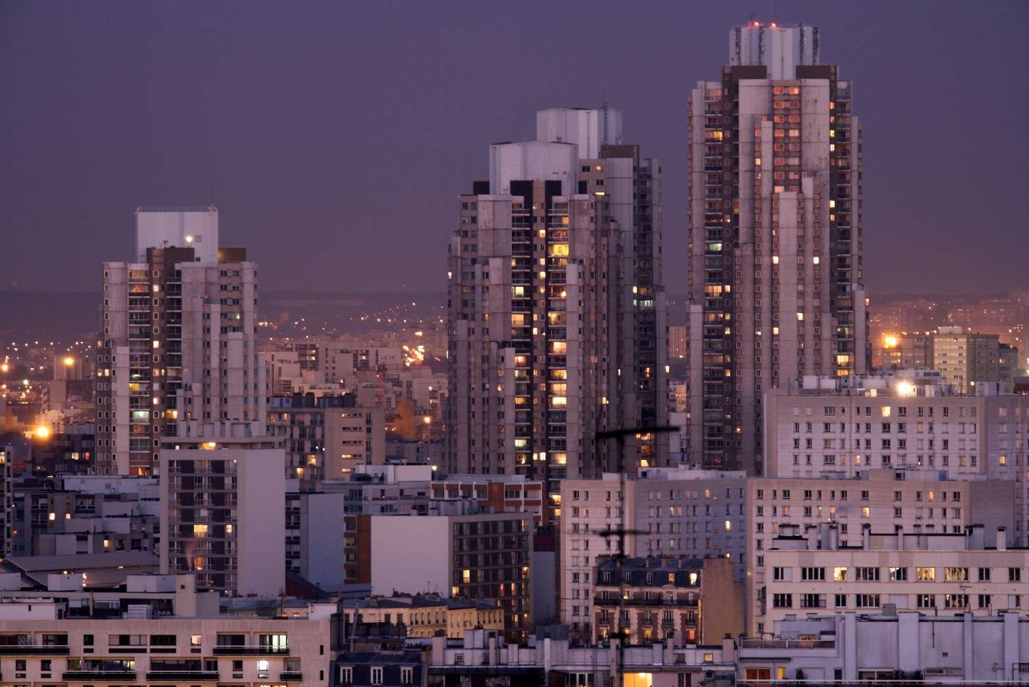 Torres de viviendas sociales Les Orgues de Flandre en París