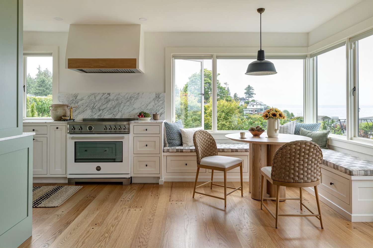 ideas para armarios rinconeros banquette