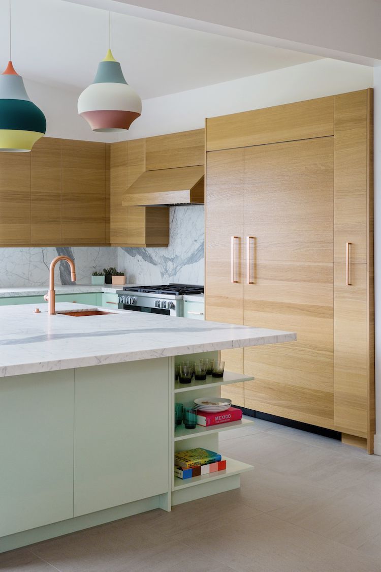 ideas para armarios rinconeros de madera natural