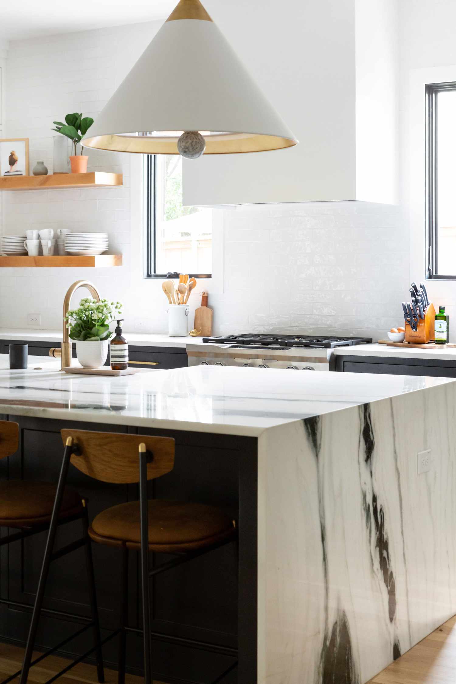 iluminación de cocinas modernas