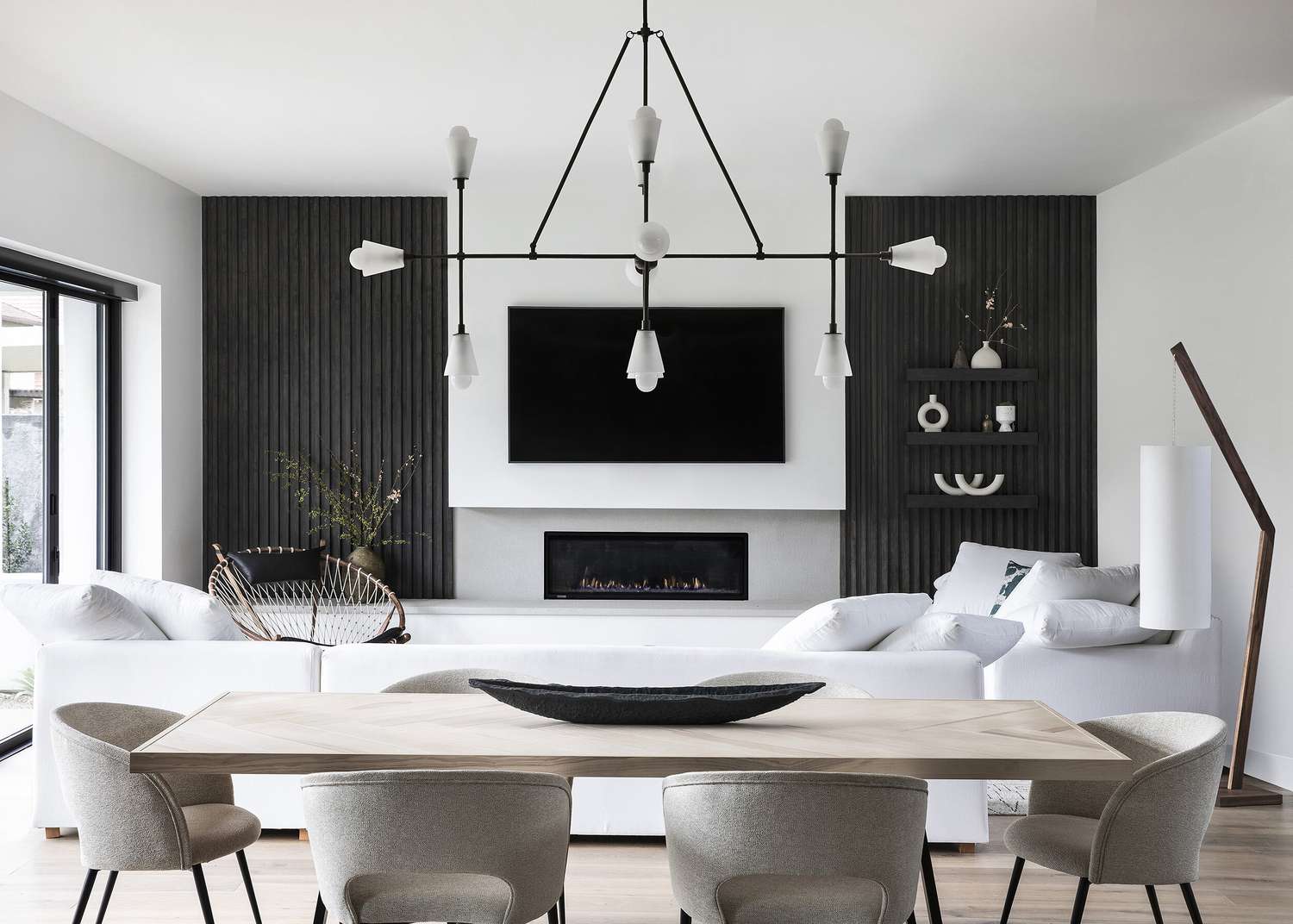 sala de concepto abierto 