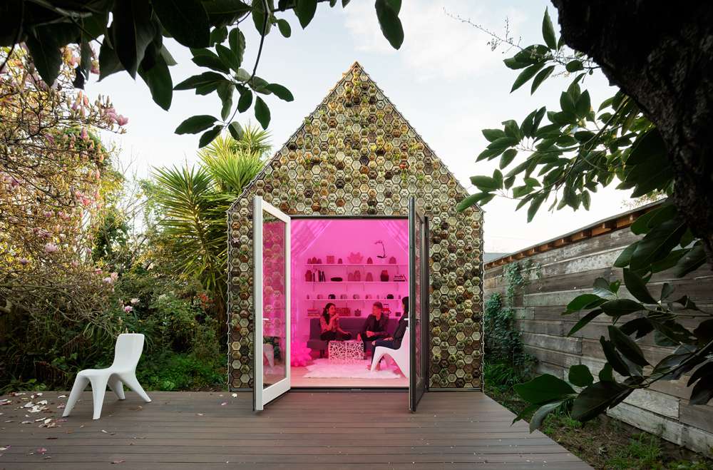 casa diminuta en 3d con aspecto moderno