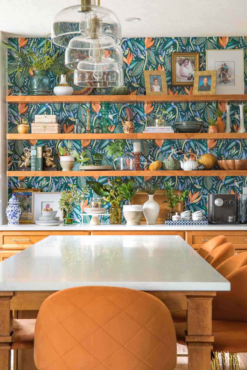 cocina naranja 