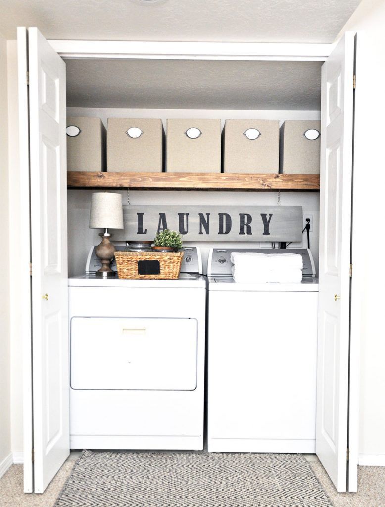 ideas de decoración de lavaderos pequeños con lavadora de carga superior