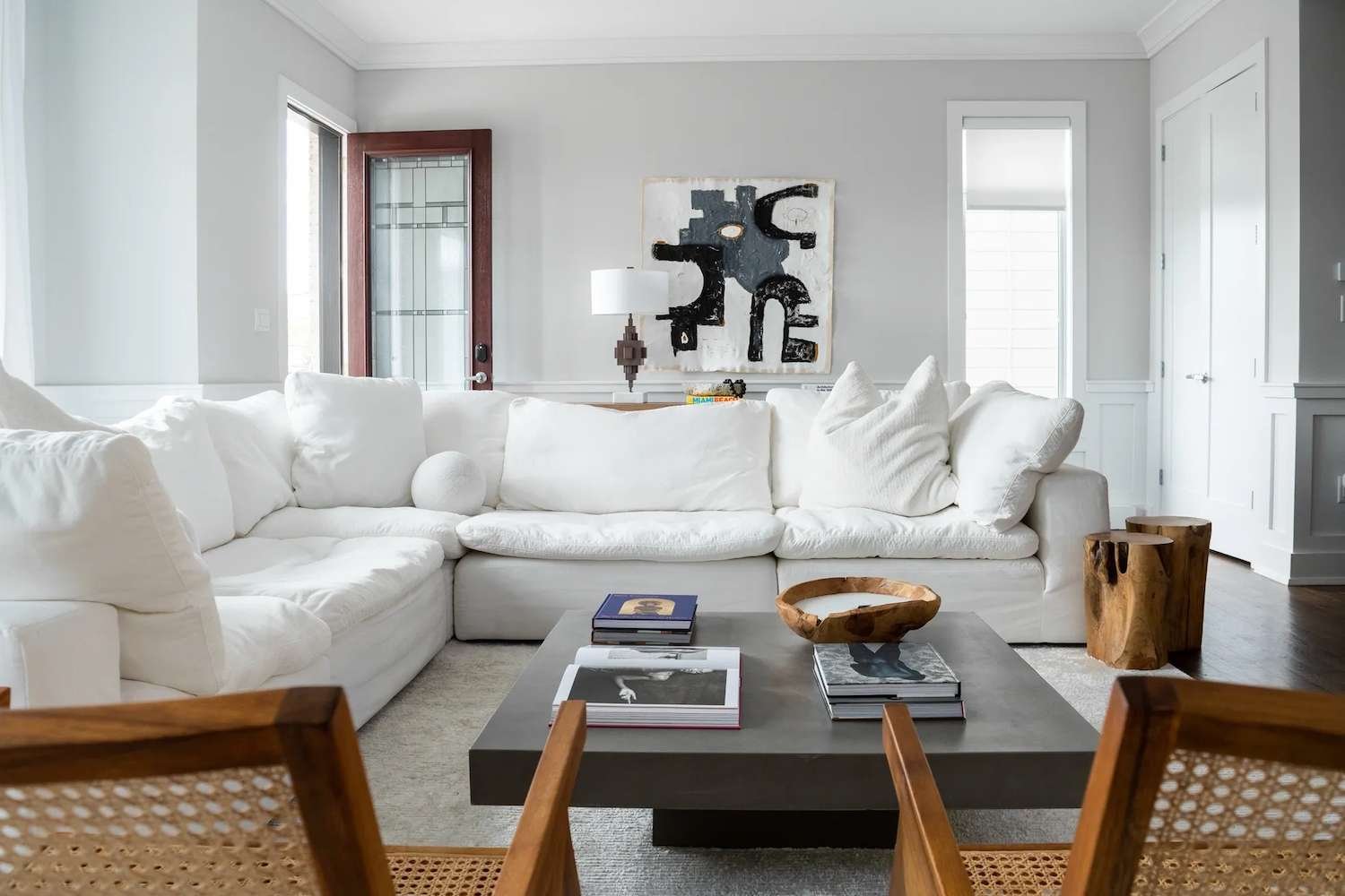 salón minimalista
