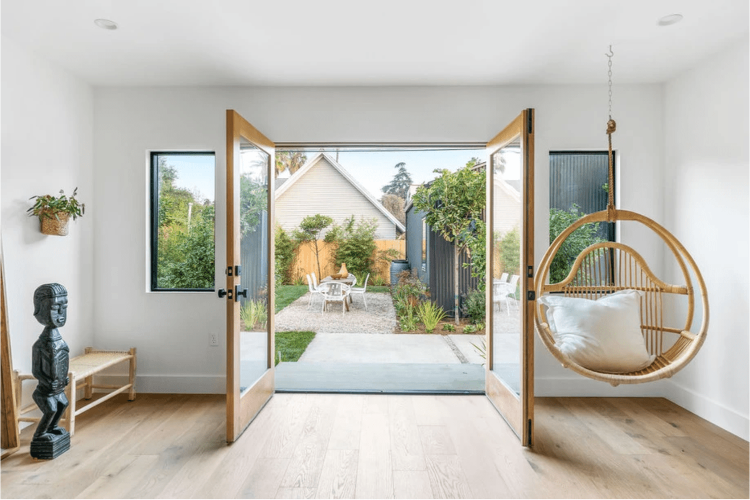 puertas dobles modernas