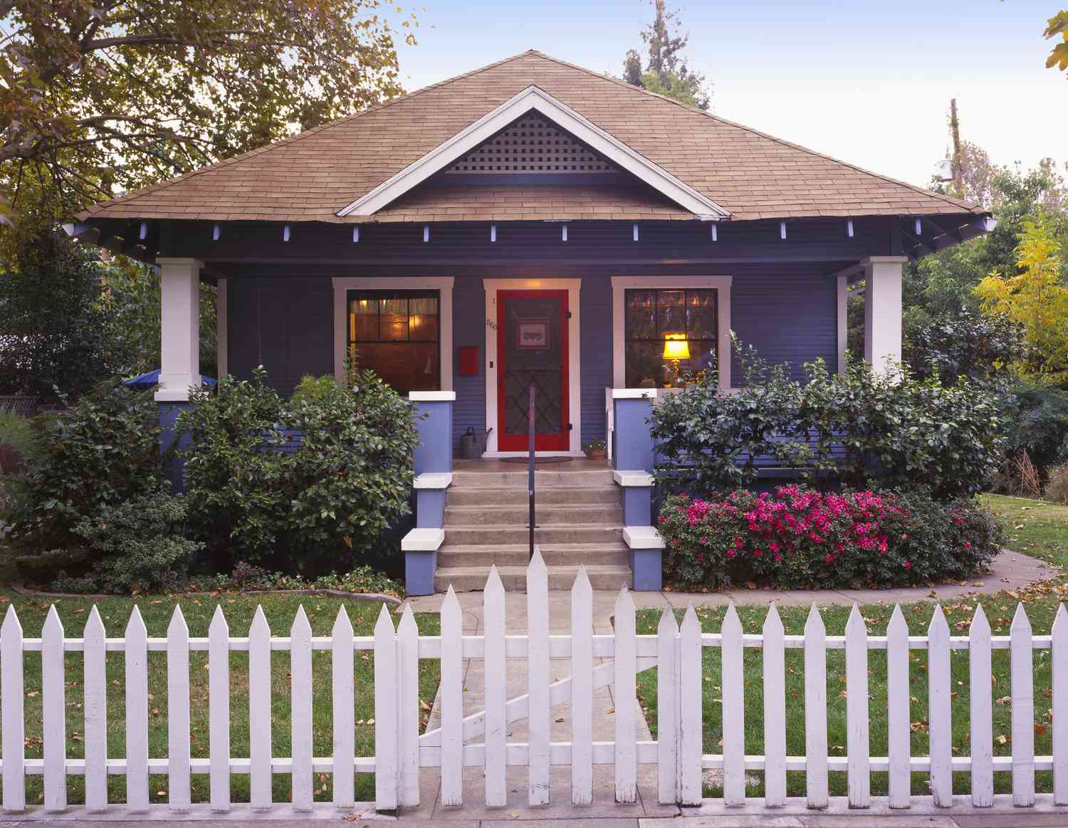 Pequeño bungalow artesano