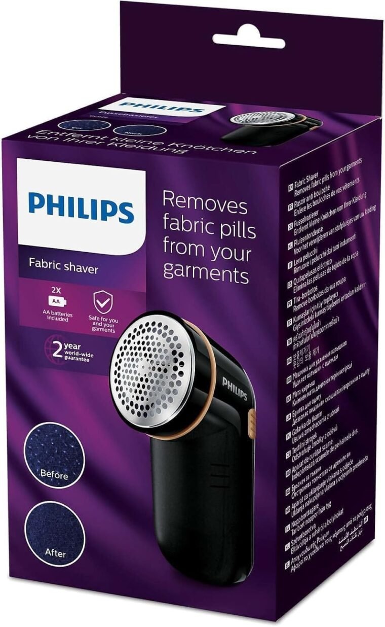 Philips GC026/80 Quitapelusas, Negro Y Dorado - Imagen 4