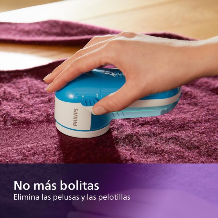 Philips Quitapelusas - Eliminador de Pelotillas para Ropa, Azul (GC026/00) - Imagen 3