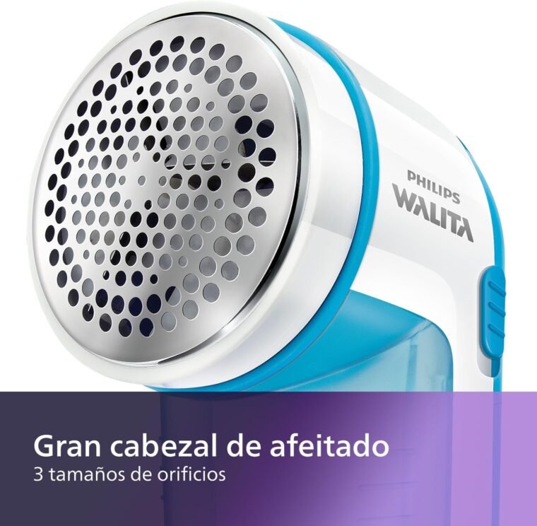 Philips Quitapelusas - Eliminador de Pelotillas para Ropa, Azul (GC026/00) - Imagen 4