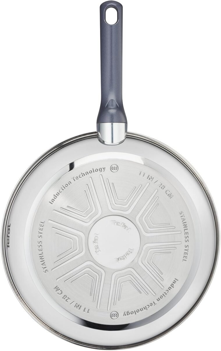 Tefal Daily Cook - Sartén baja de 20 cm con revestimiento resistente, duradero y seguro, Thermo-Signal, mango ergonómico antiquemaduras, sin PFOA, plomo ni cadmio - Imagen 3