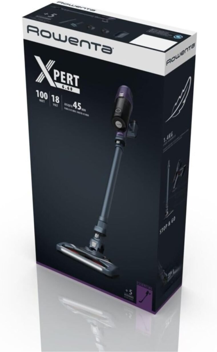 Rowenta XPert 6.60 RH6838 - Aspiradora escoba versátil sin cable, con 3 funciones en 1 multiespacios, batería de litio, 2 velocidades, gatillo Boost, ligero y portatil - Imagen 8