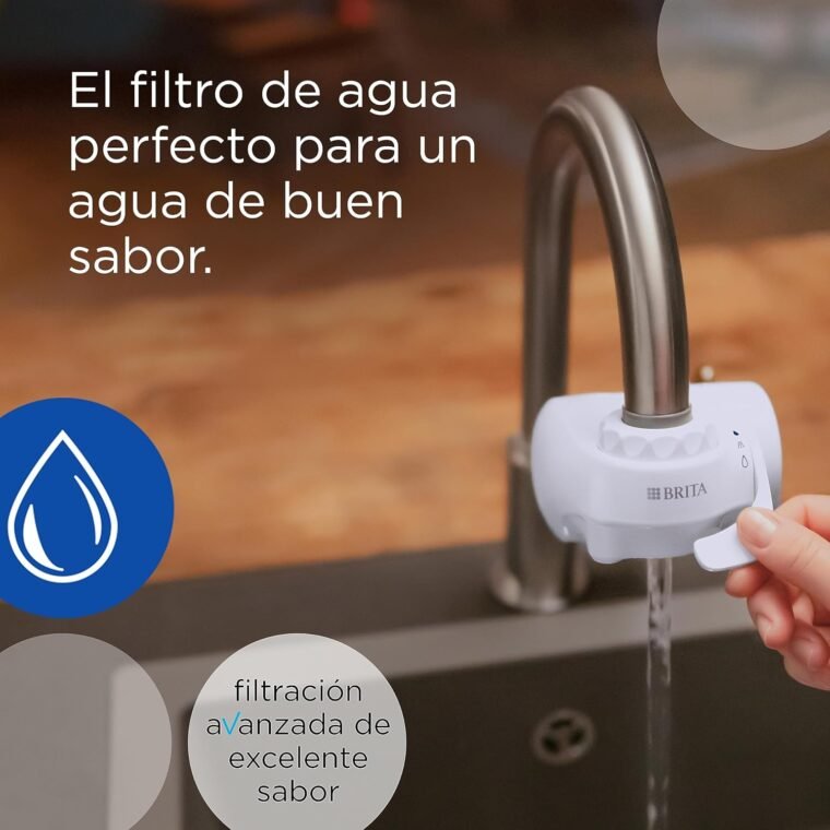 BRITA ON TAP V (600L) Cartucho de recambio de filtro de agua - para agua sostenible de buen sabor, reduce las micro partículas, PFAS, los metales pesados y otras sustancias que alteran el sabor - Imagen 2