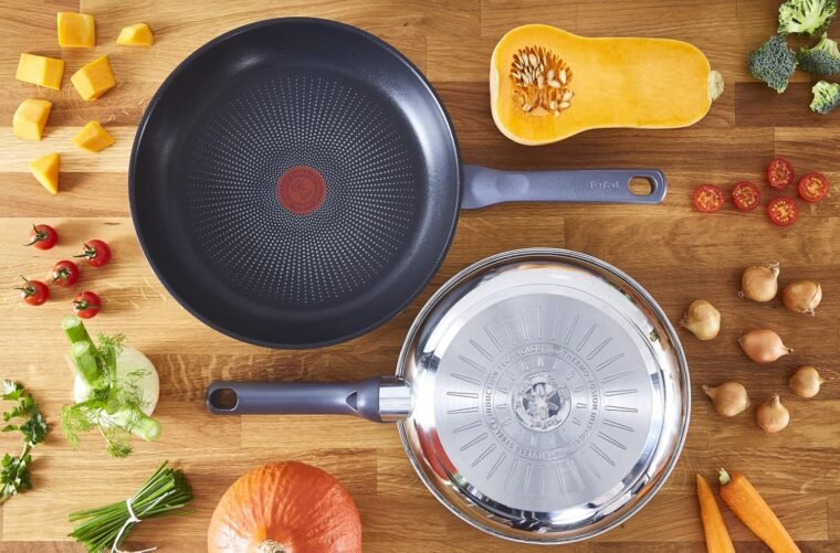 Tefal Daily Cook - Sartén baja de 28 cm con revestimiento resistente, duradero y seguro, Thermo-Signal, mango ergonómico antiquemaduras, apta para todo tipo de cocinas - Imagen 4