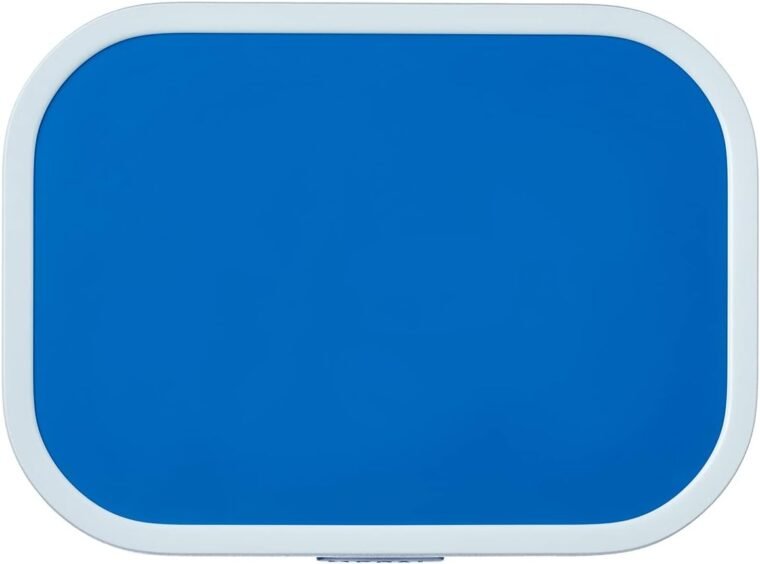 Mepal - Fiambrera Campus - Bento Box para Niños - Lonchera con Compartimento Bento y Tenedor - Fiambrera con Cierre de Clip - Sin BPA y apta para Lavavajillas - 750 ml - Blue - Imagen 2