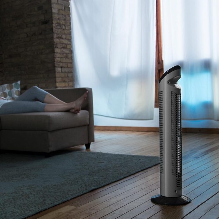 Cecotec EnergySilence 790 Skyline Tower Fan with Timer, 50W, 30'' (76 cm) Height, Mechanical Control, Oscillating, Copper Motor, 3 Speeds - Imagen 8