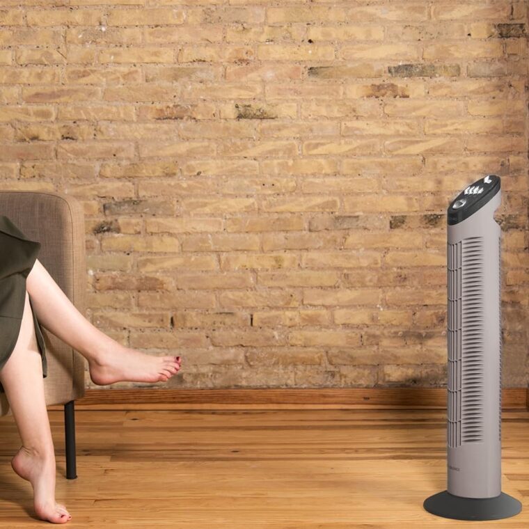 Cecotec EnergySilence 790 Skyline Tower Fan with Timer, 50W, 30'' (76 cm) Height, Mechanical Control, Oscillating, Copper Motor, 3 Speeds - Imagen 6